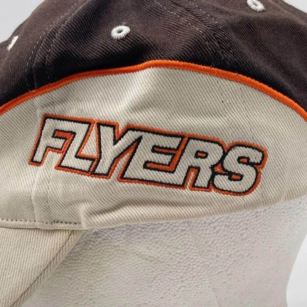 NHL Philadelphia Flyers TWINS ENTERPRISE Hat Men's One Size Brown Beige Cotton
